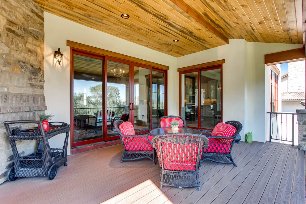 Deck - mediterranean deck idea in Denver