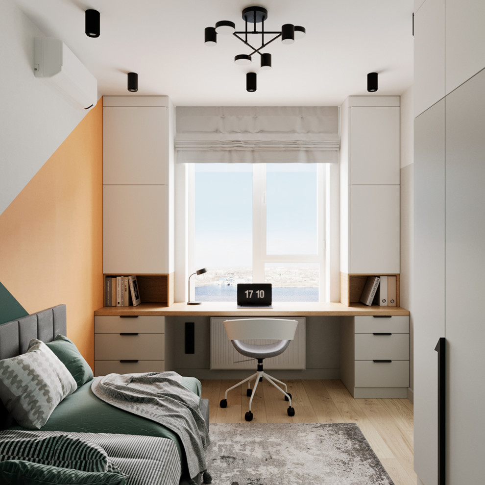 Евро трехкомнатная квартира в современном стиле ЖК Атмосфера