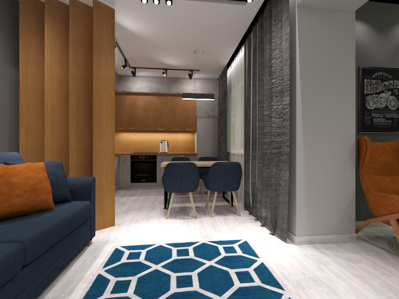 Проект кухни-гостиной