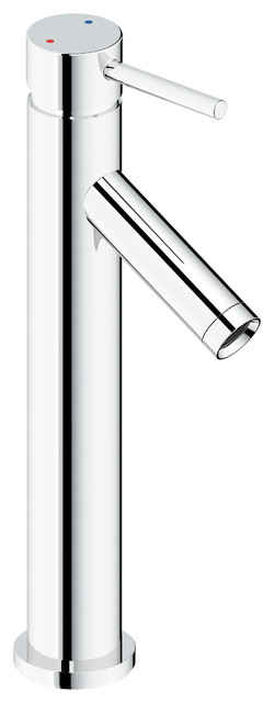 Safavieh Elation Single Handle 12" Chrome Bathroom Vessel Faucet