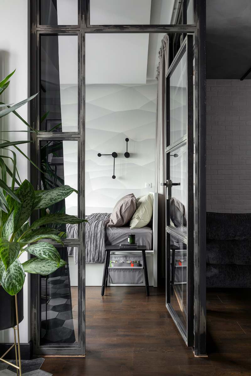 Современный интерьер квартиры-студии