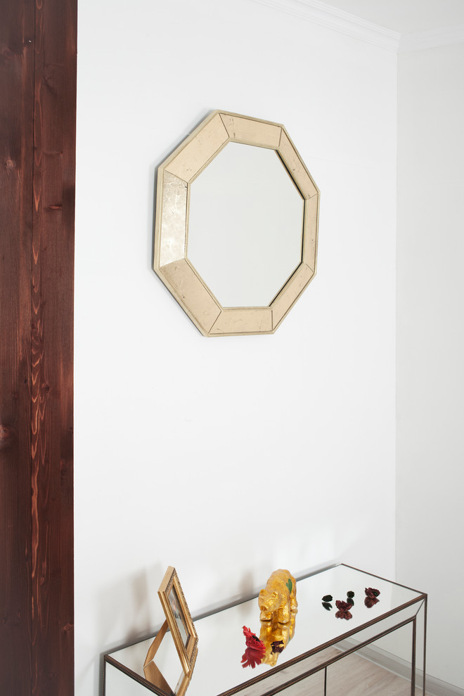 Зеркальная тумба и 8-ми угольное зеркало