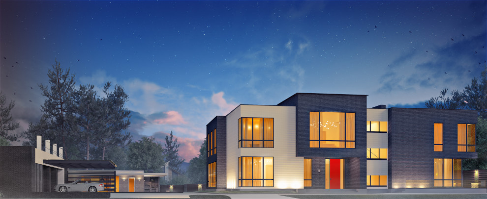 Частная резиденция в современном стиле