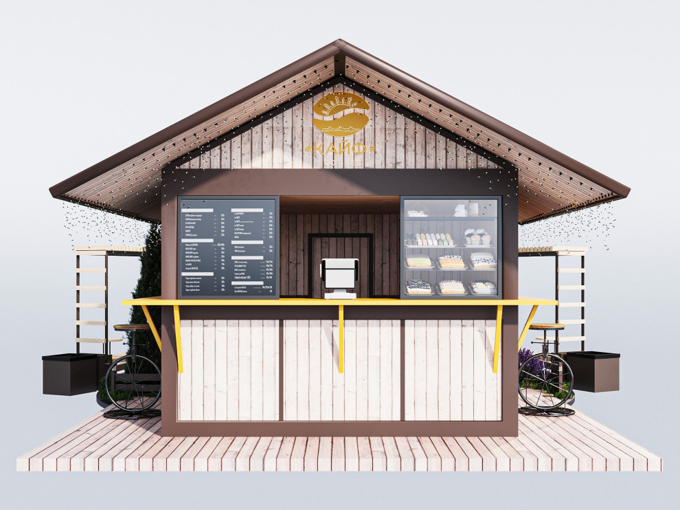 Уличная кофейня