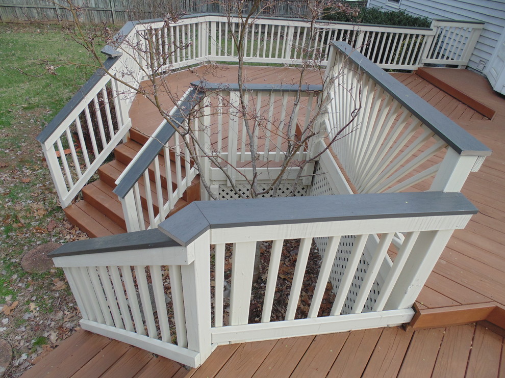 Inspiration for a large transitional home design remodel in DC Metro