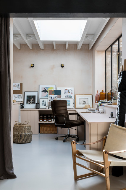 Victorian Dairy Conversion industrial-arbeitszimmer