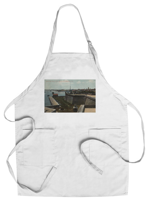 Chef S Apron St Augustine Florida Aerial Of Ft Marion