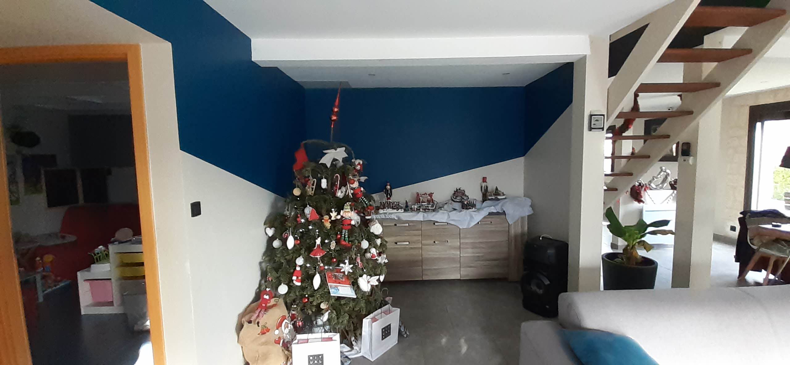 Aménagement et décoration du rdc d'une maison individuelle ossature bois
