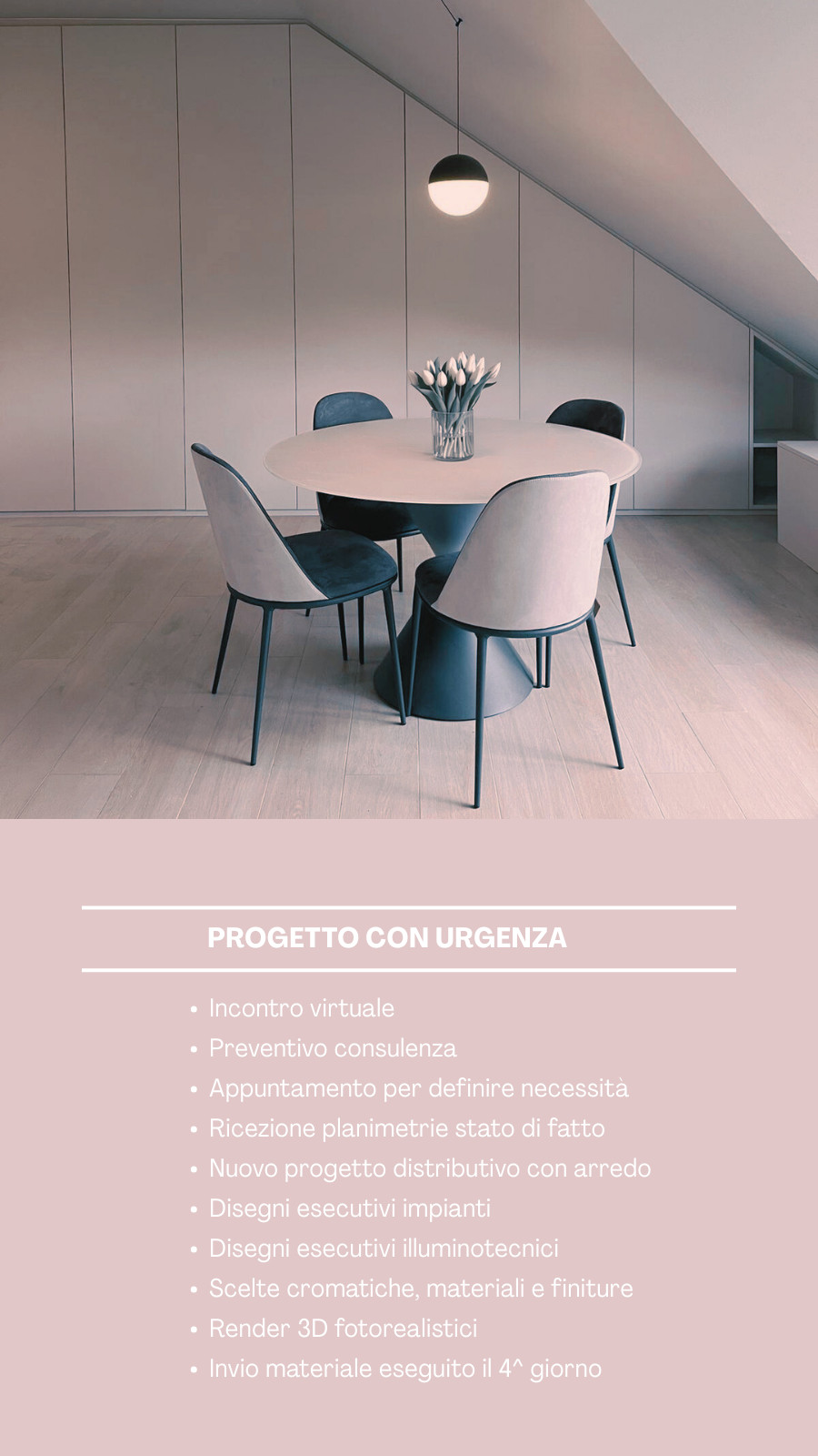 progetto con urgenza