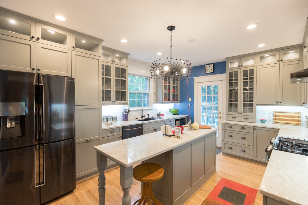 Inspiration for a transitional kitchen remodel in DC Metro