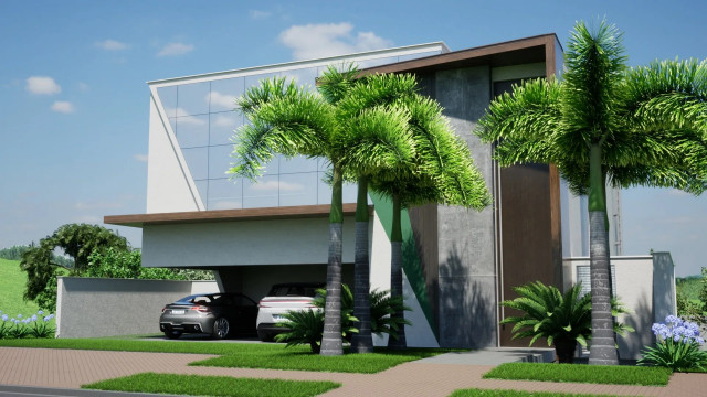 Lais e Reinaldo Residence rendering