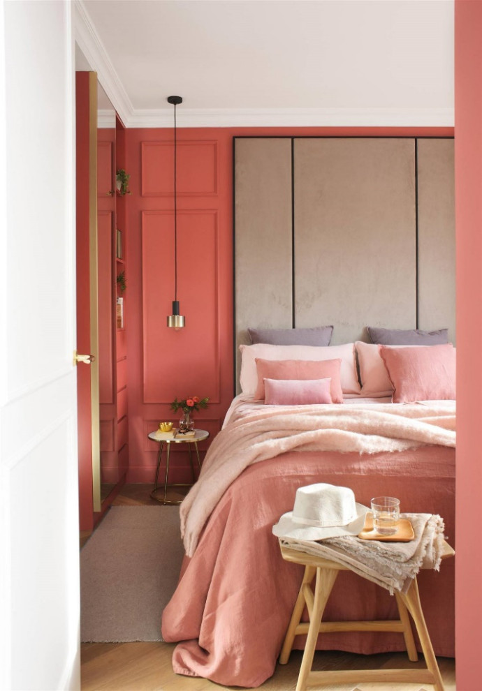 Decoracion dormitorio rosa