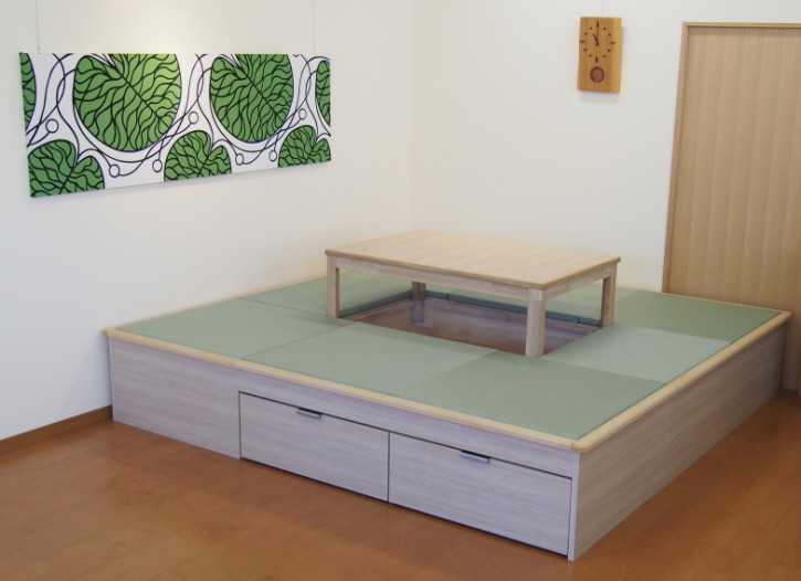 他の地域にある和風のおしゃれなリビングの写真