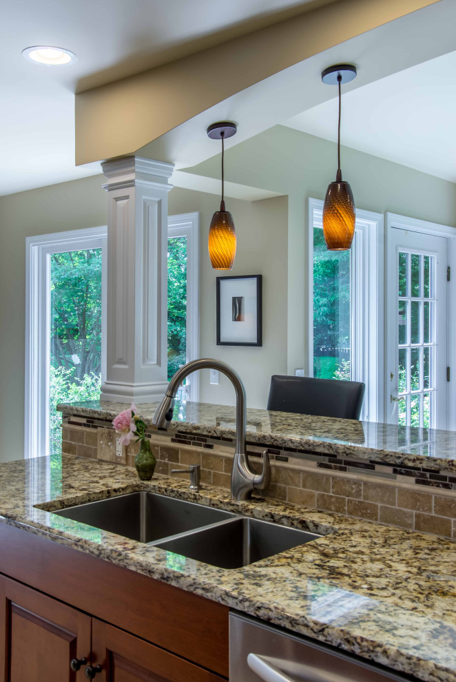 Double Island Kitchen & Sunroom