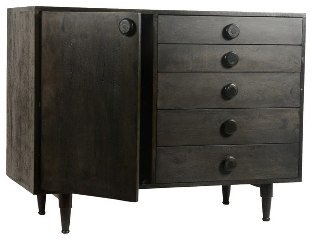 41 L Justin Dresser Oversized Pulls Hand Crafted Solid Mango Wood