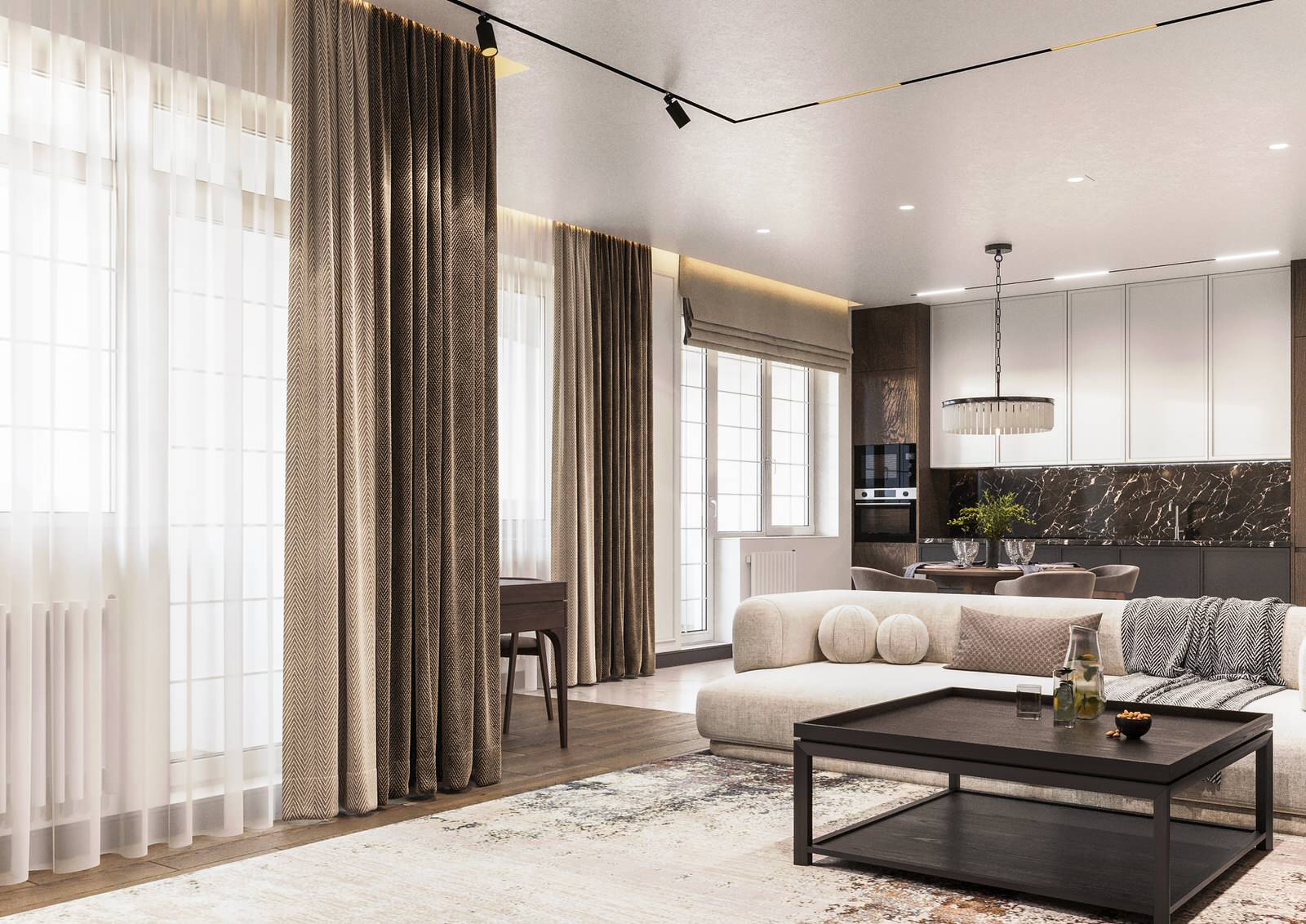 Квартира 140 м2 в Москве