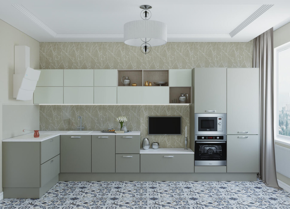 Дизайн интерьера кухни в современном стиле