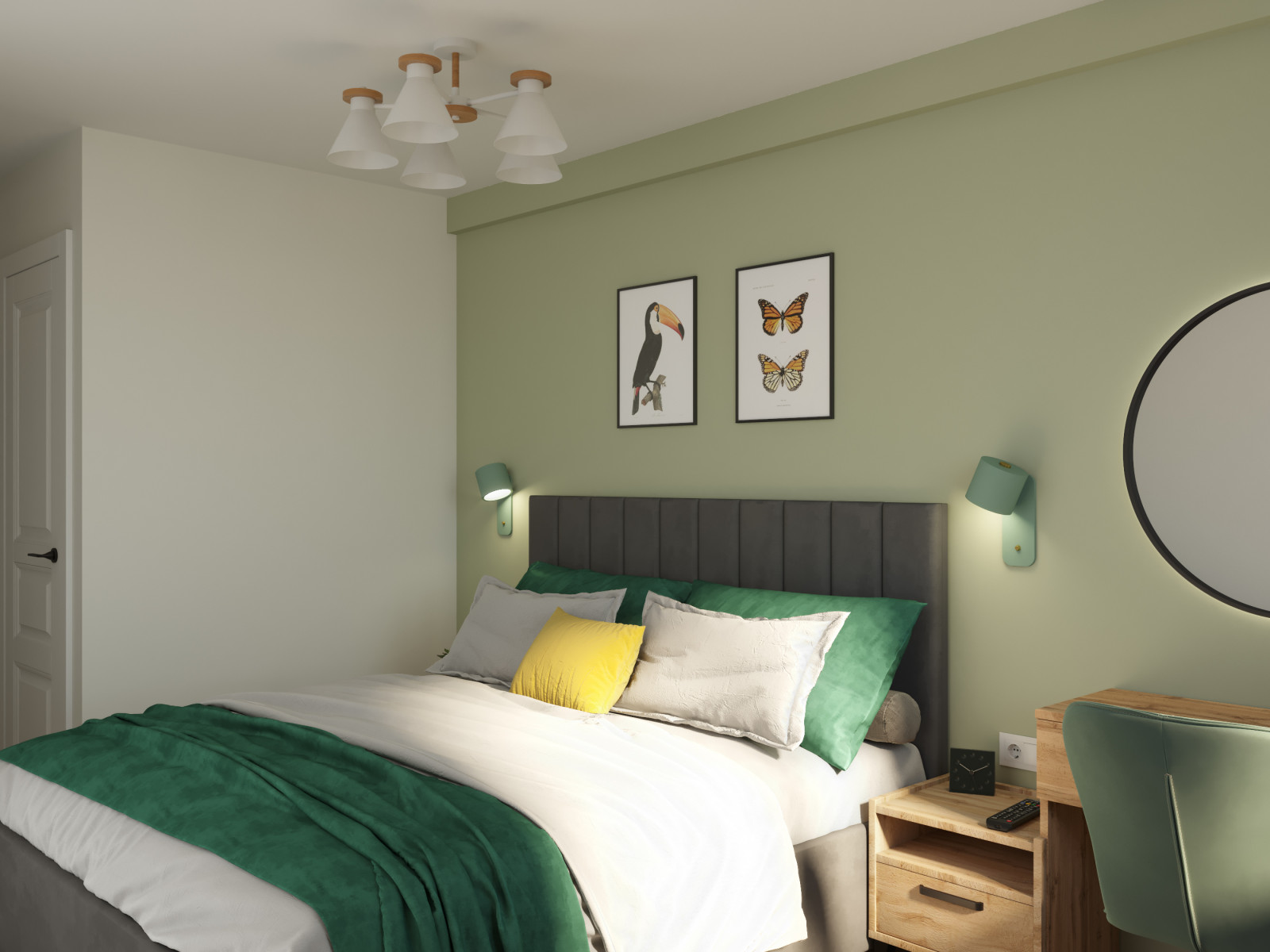 Визуализация бюджетной квартиры (45 м кв) на продажу в г. Санкт-Петербург