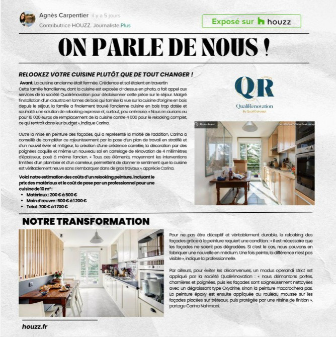 SURENES : Relooking cuisine