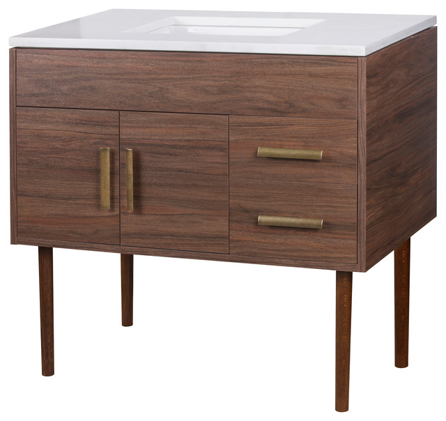Garland Collection 36" Bathroom Vanity Modern Bathroom Vanities And