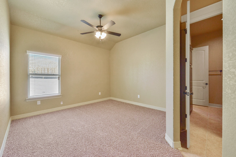 Inspiration for a transitional bedroom remodel in Austin
