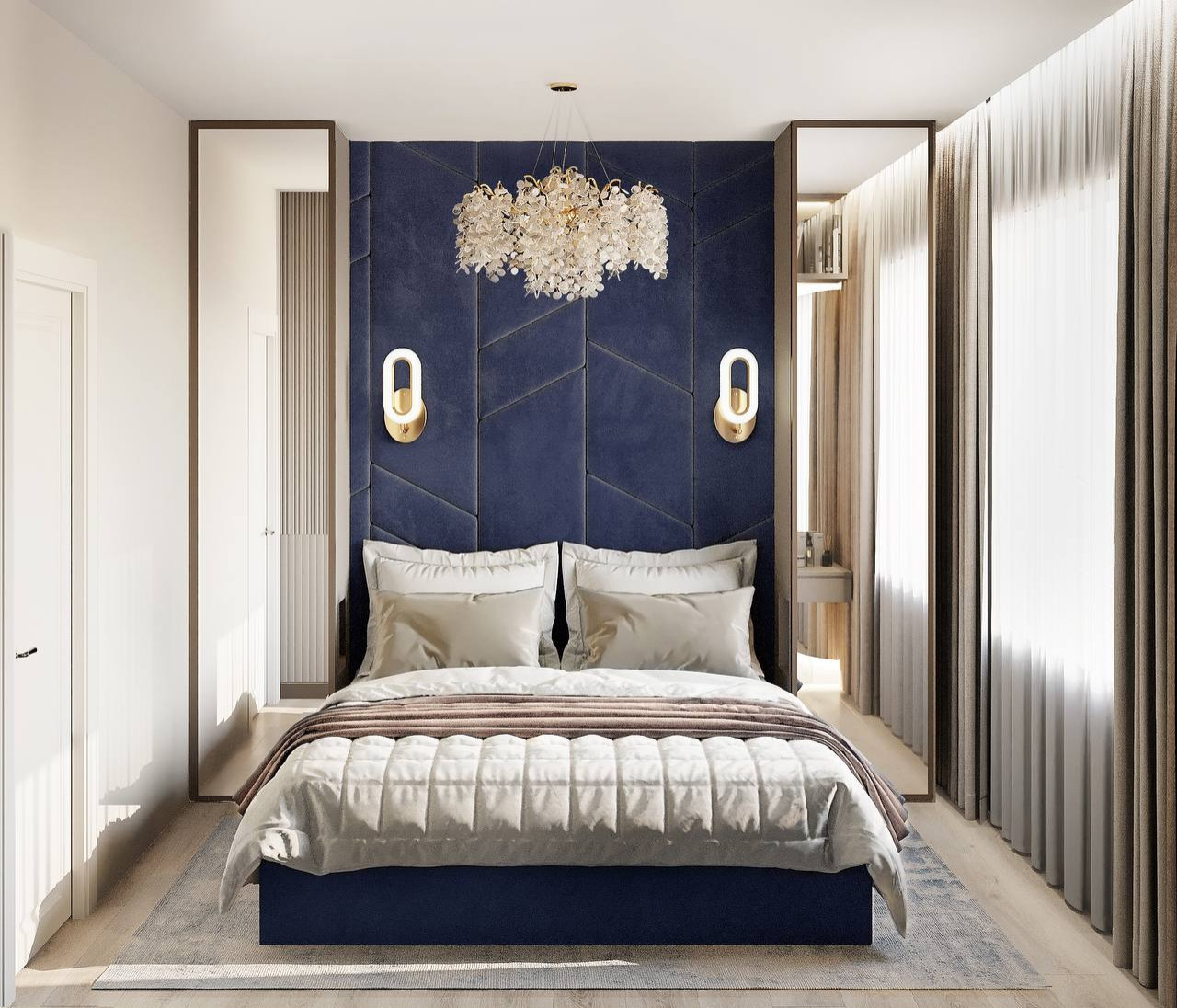 Дизайн-проект в ЖК Айлант 54 кв.м