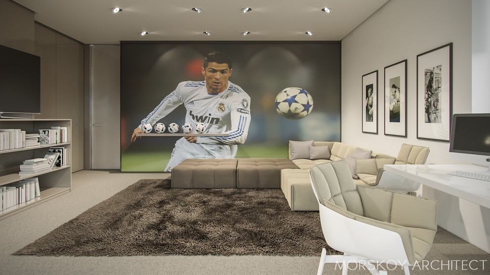 Interior of the apartment house 600 m²