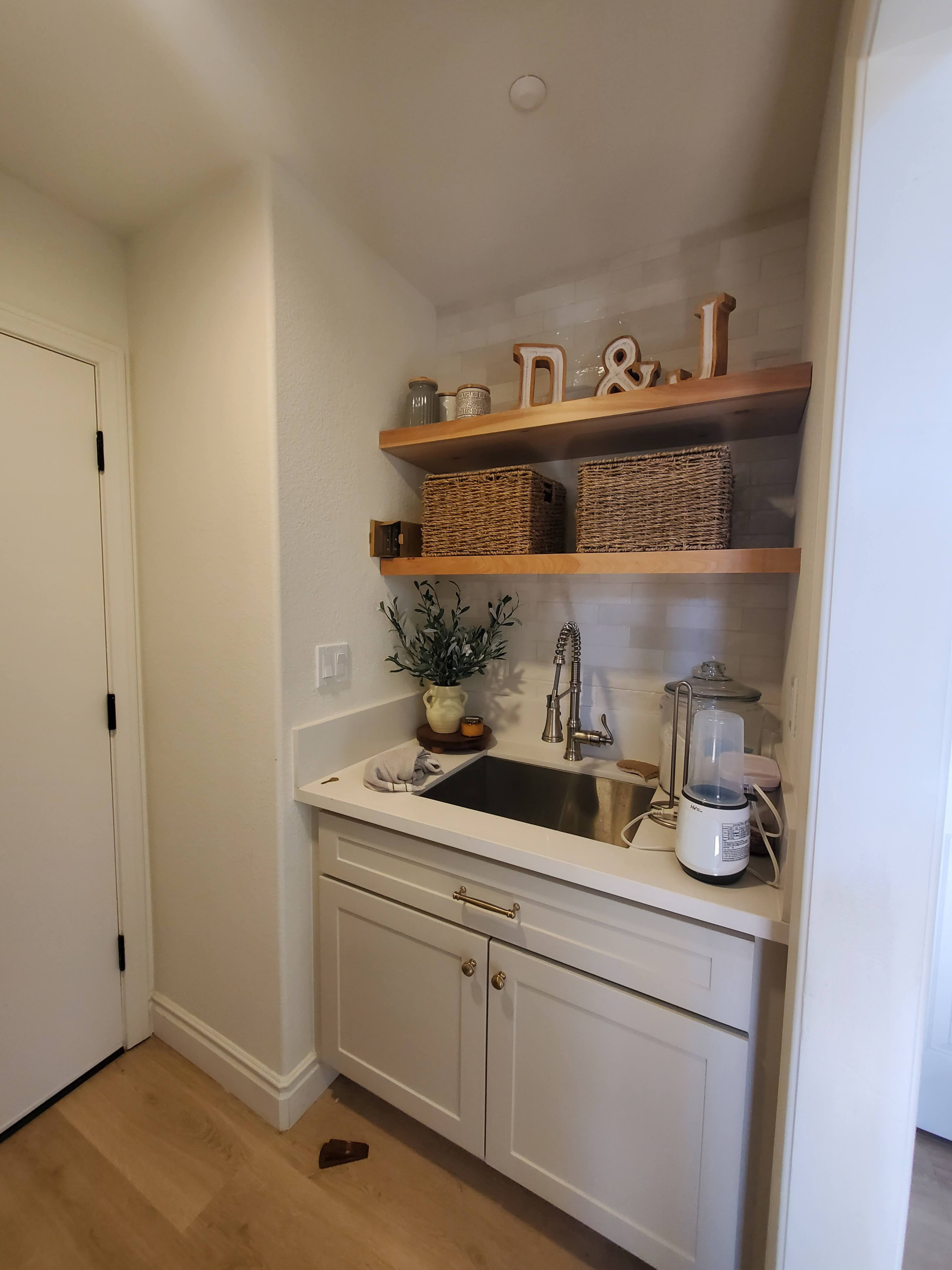 Laundry room cabinets