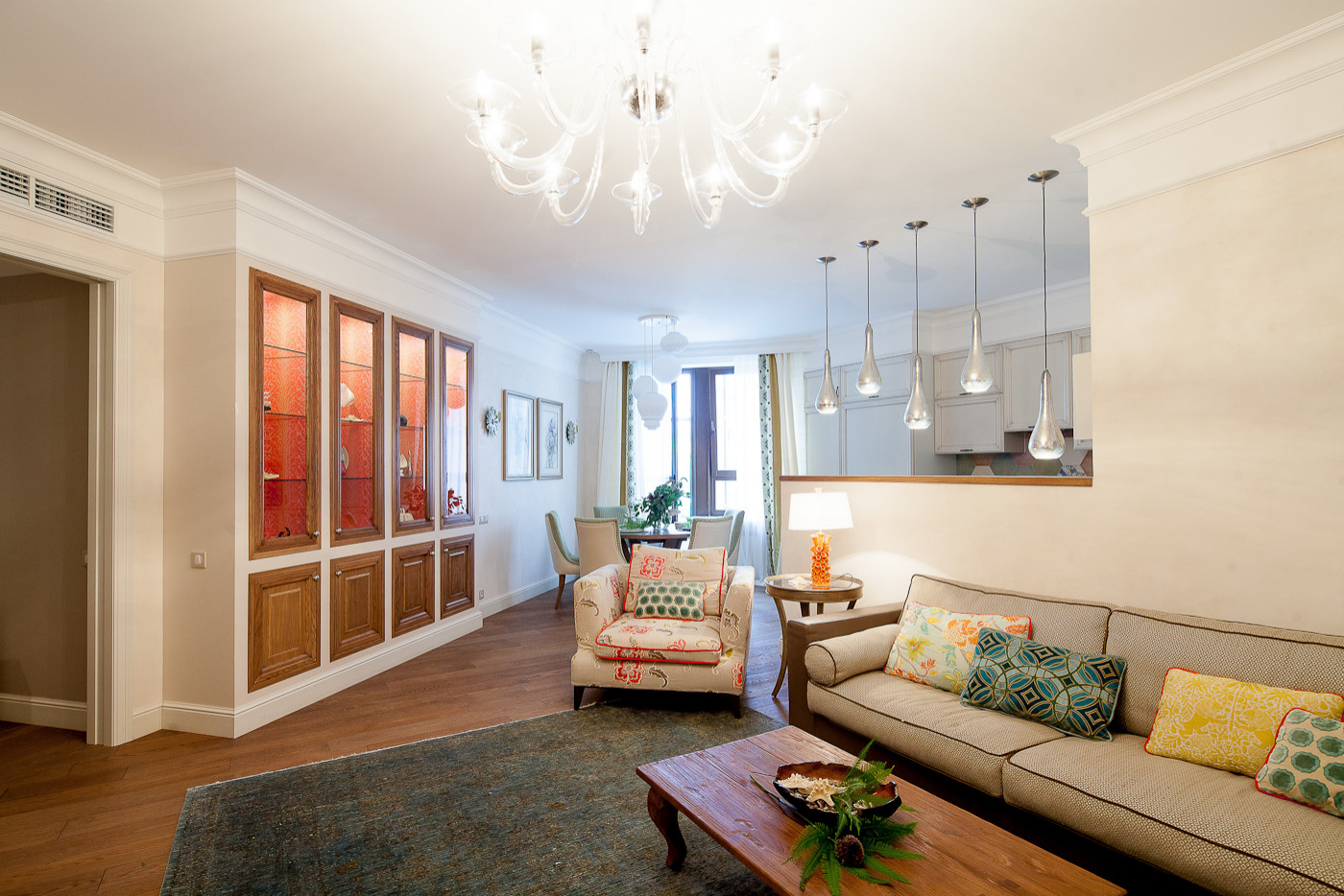 Гостиная в жк" Золотые ключи"