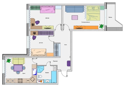 Дизайн квартиры в доме П 7 примеров оформления в разных стилях | вторсырье-м.рф