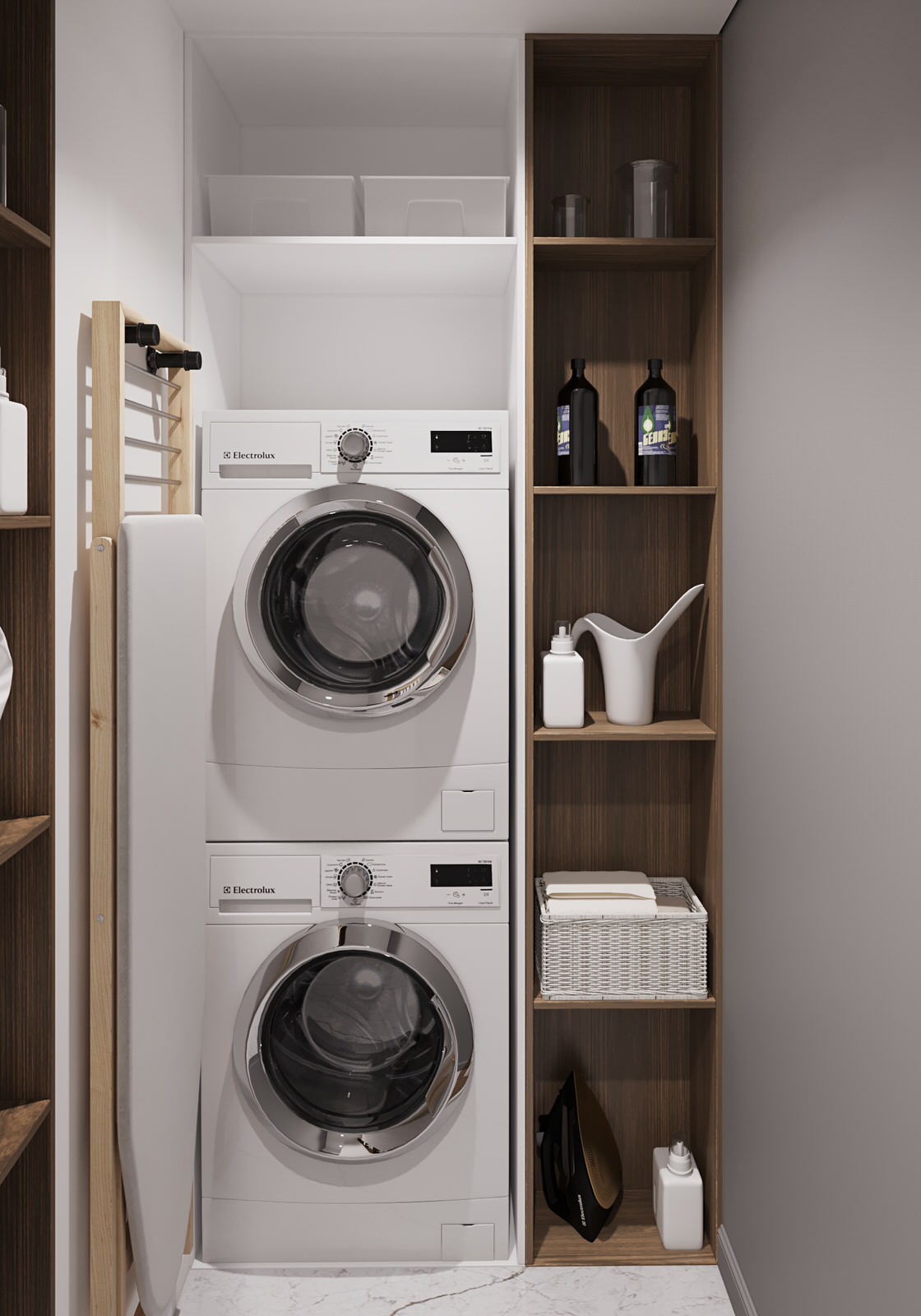 проект "Сдержанный комби на 87м2"