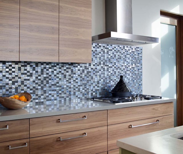 Oceanside Glasstile Muse Twilight Finish Kitchen San Diego