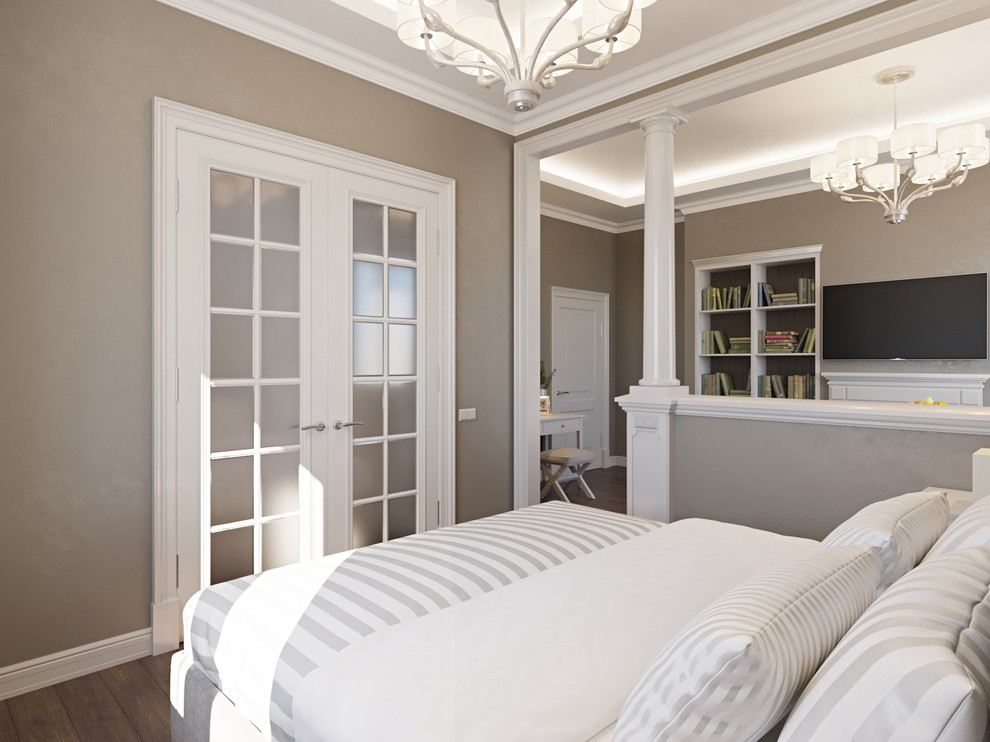 Дизайн-проект спальни и лаунж-зоны