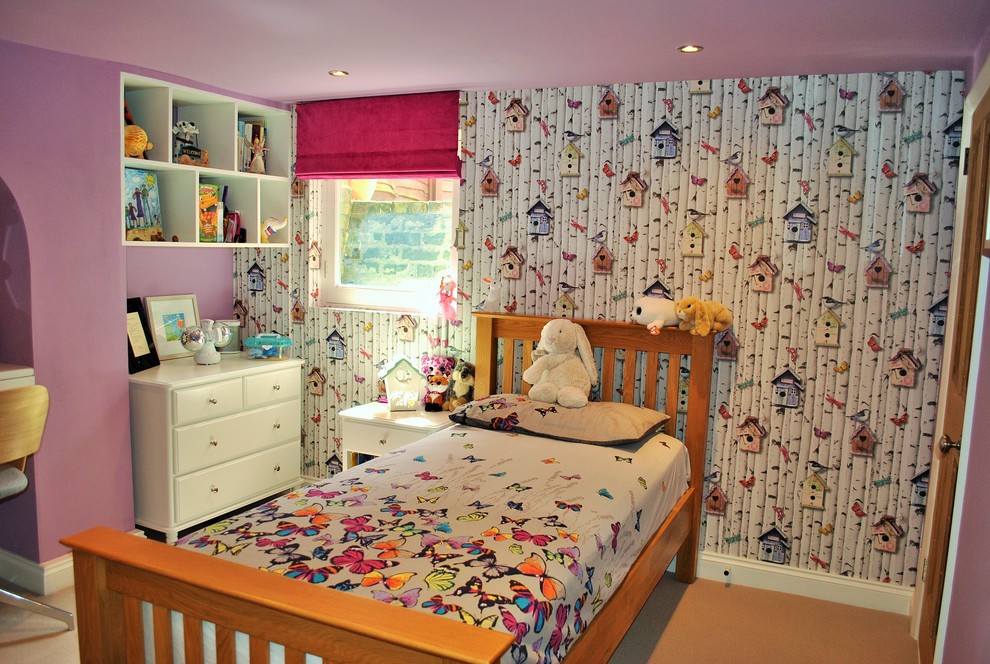 Girls Butterfly and Birdbox Bedroom
