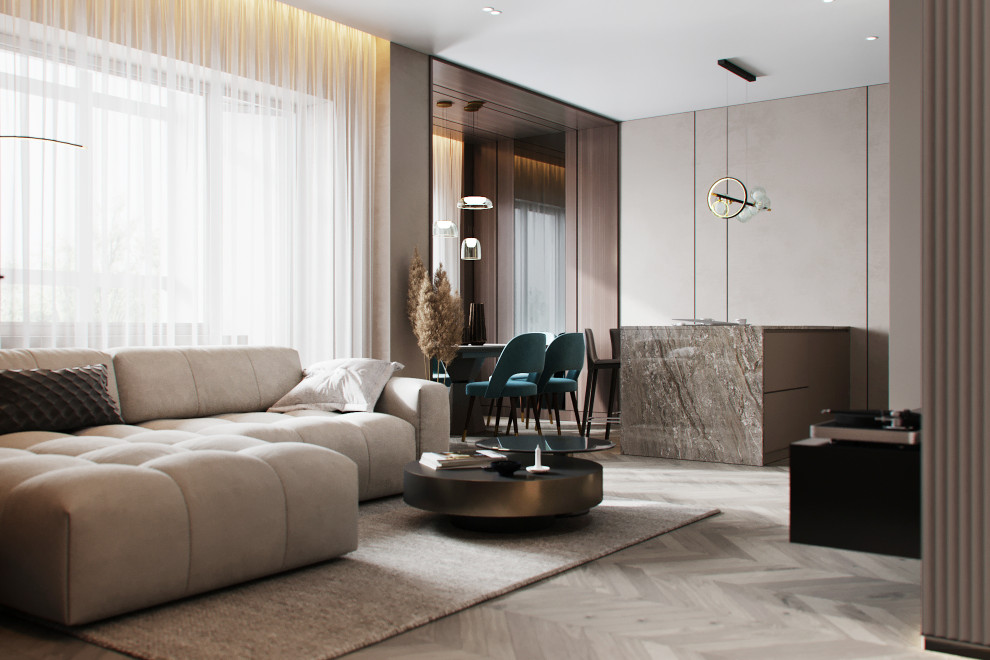 современный интерьер квартиры