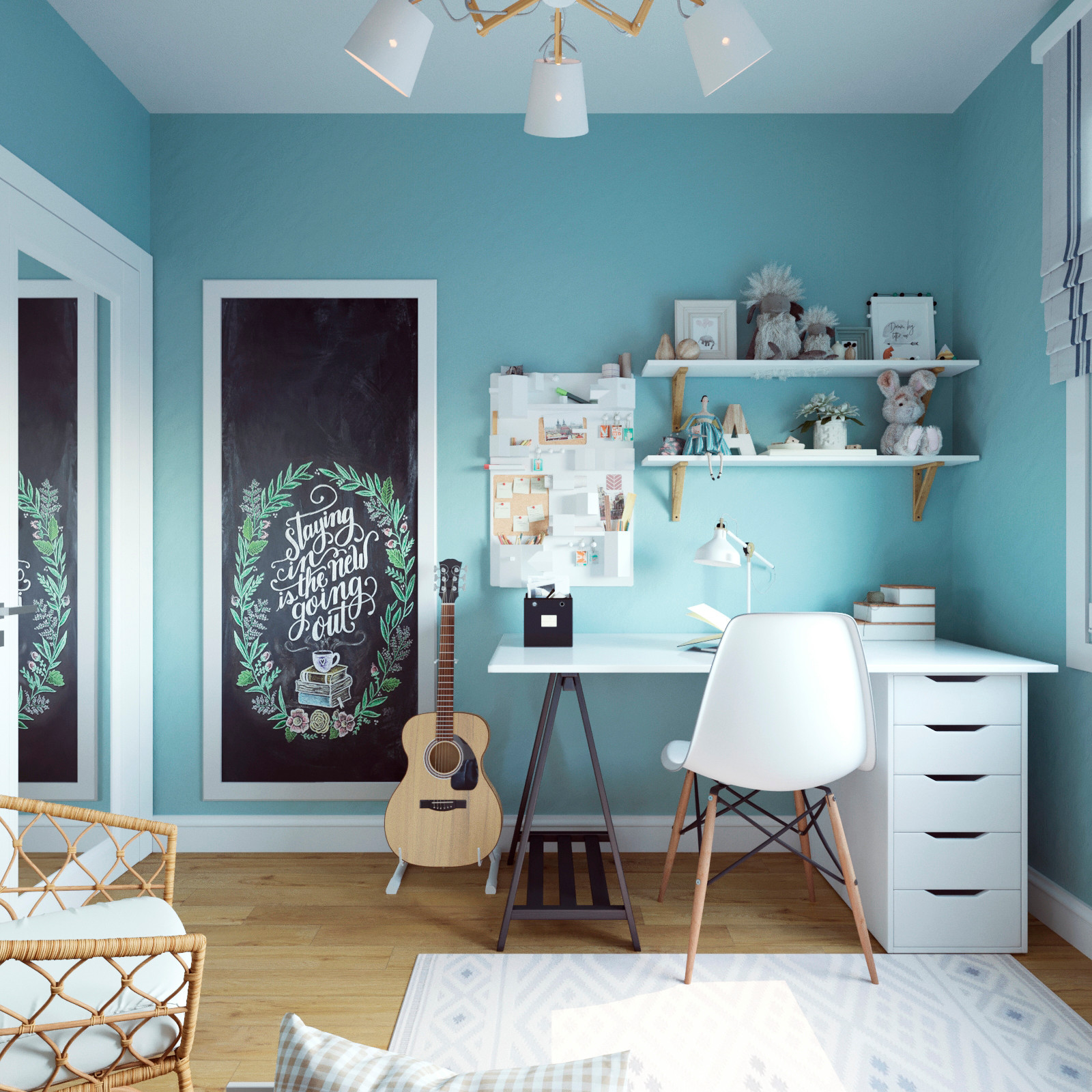 Rénovation d'une chambre d'enfant