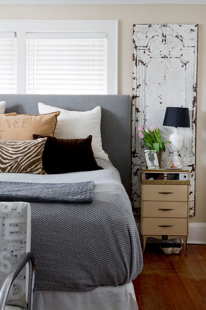 Eclectic bedroom photo in New York
