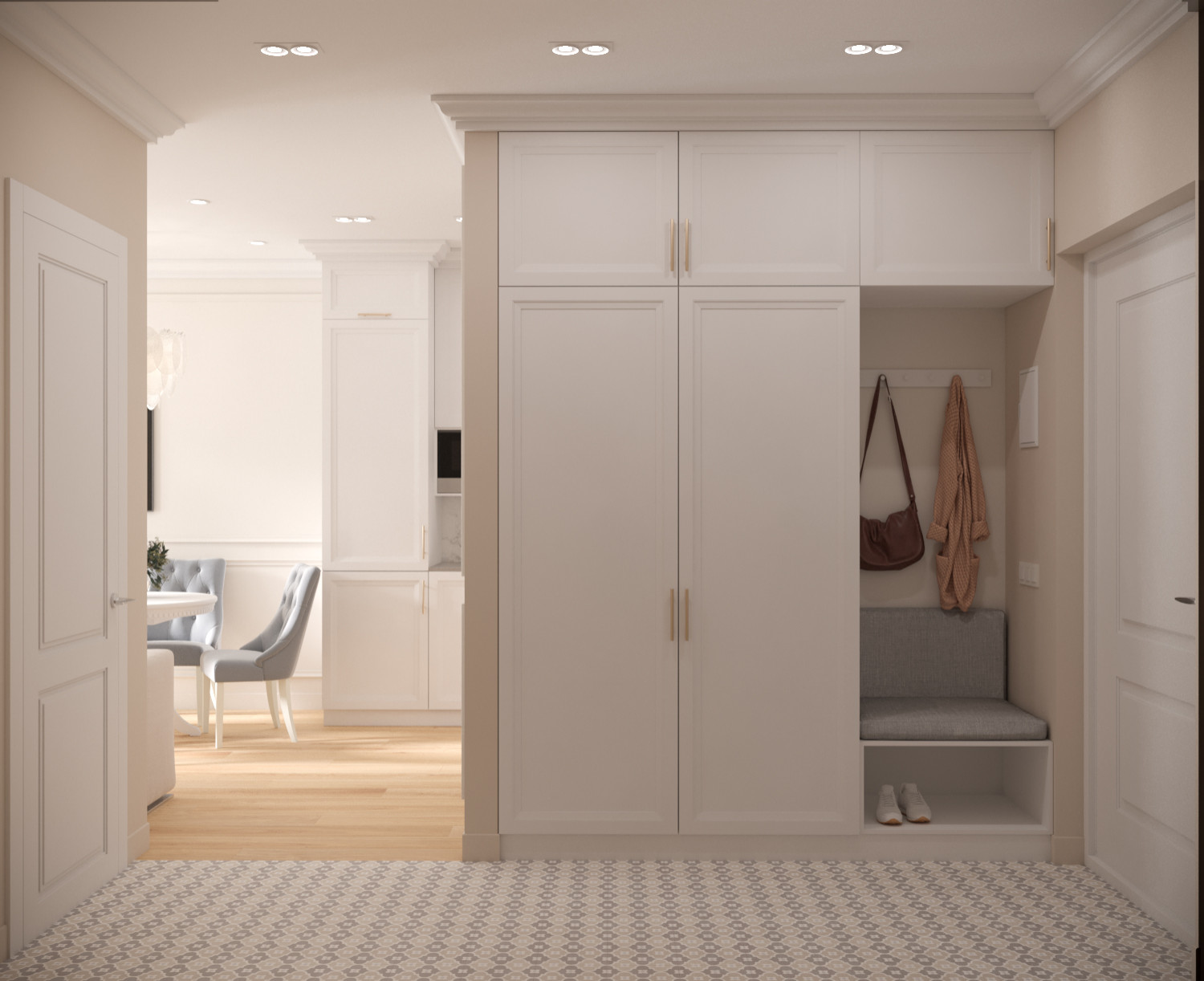 ЖК Голден Сити, 1 к.кв. в неоклассике