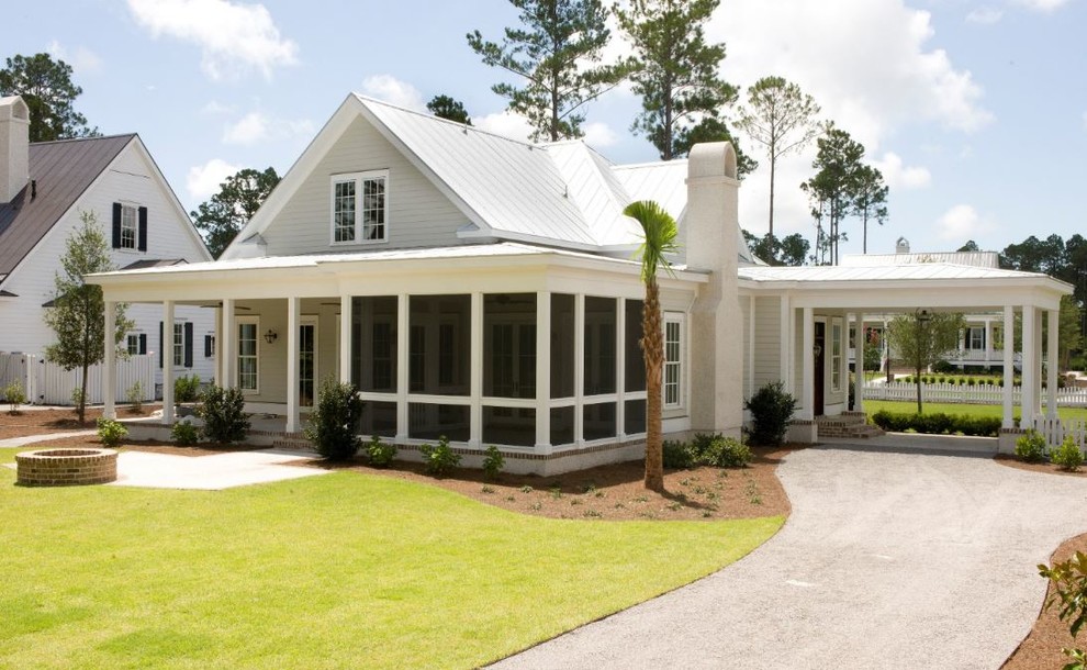 This is an example of a beach style home in Atlanta.