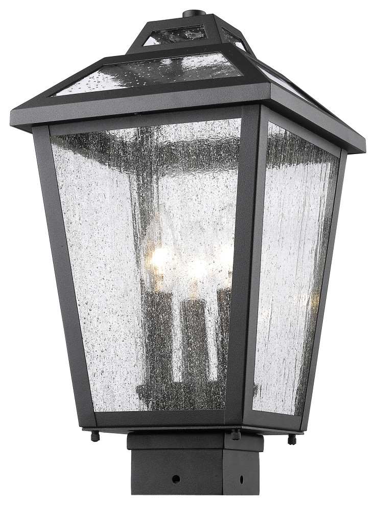 Bayland Collection 3 Light Outdoor Post Mount Light in Oil Rubbed