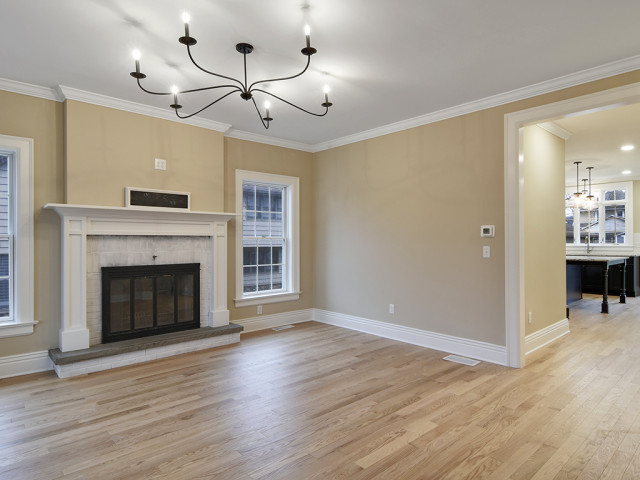 Lancaster Fire Restoration country-living-room