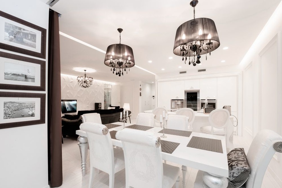 Ремонт двухкомнатной квартиры 70 кв.м в стиле ар-деко