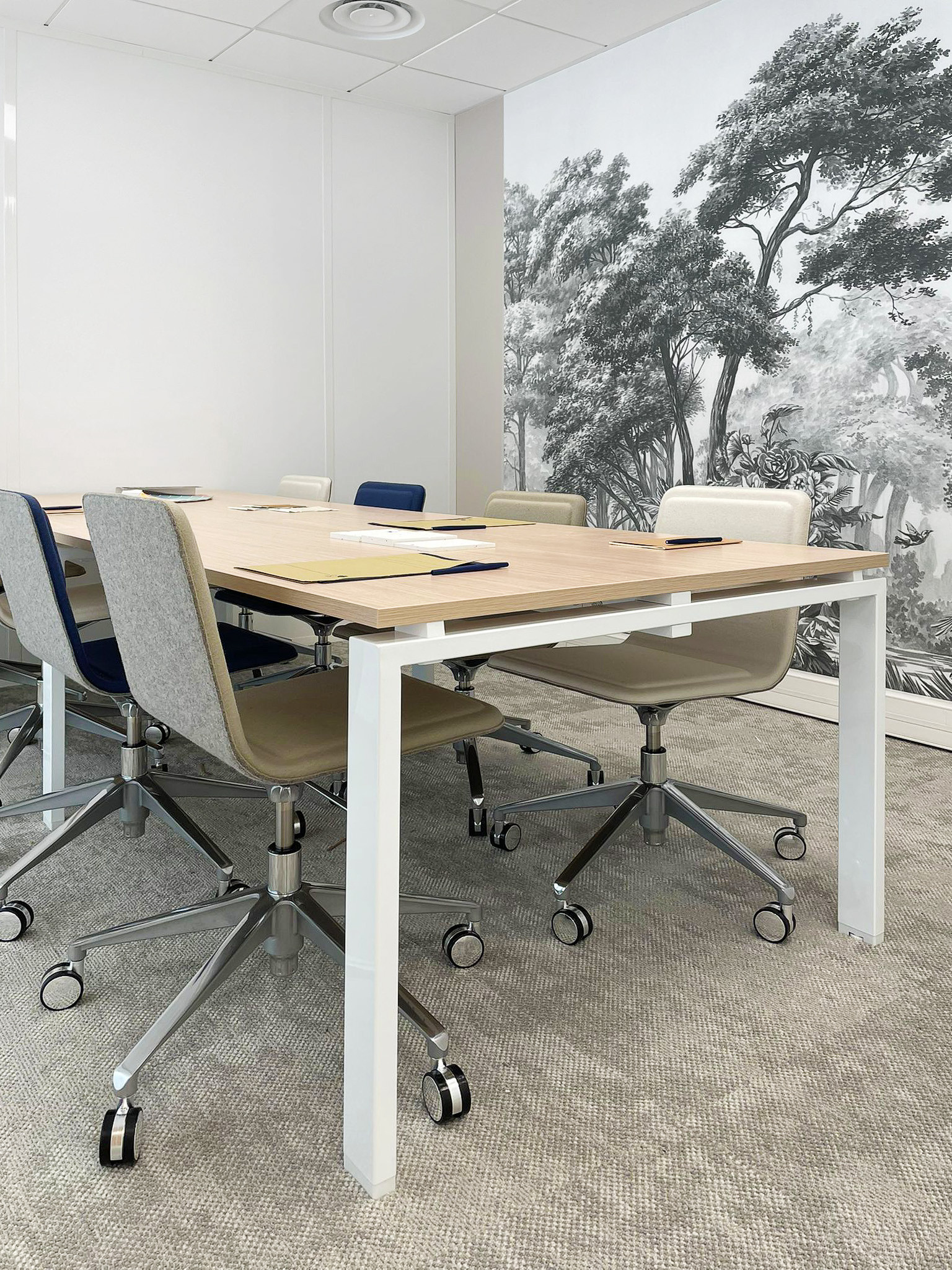 Rénovation d'un plateau de bureau témoin