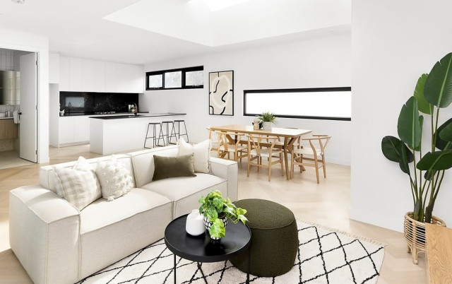 Living/Dining Area modern-vardagsrum