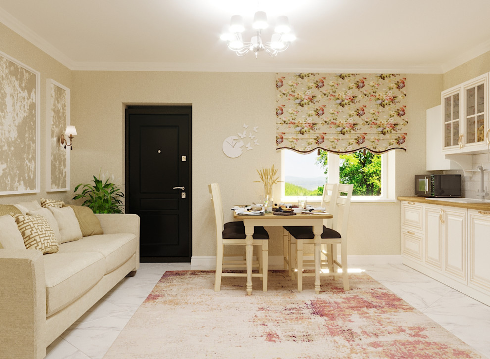 Кухня гостинная