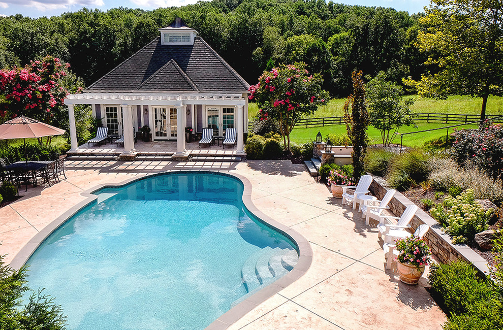 Jacksonville, MD Transitional Pool Baltimore by Lothorian Pools