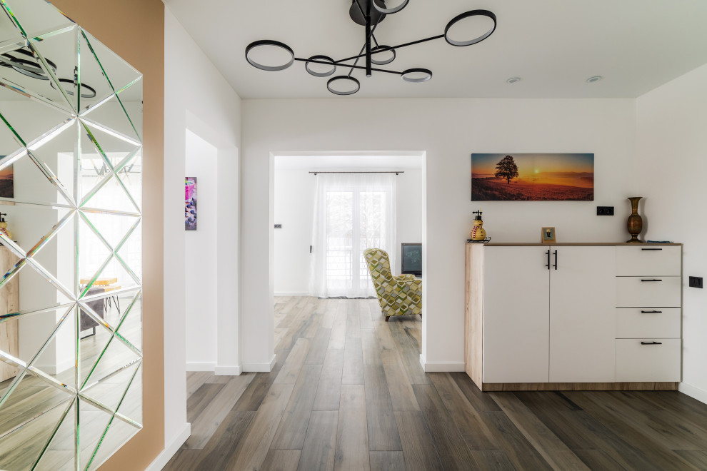 Дом в Назарьево 175 кв. м. Проектные решения 1-го этажа.