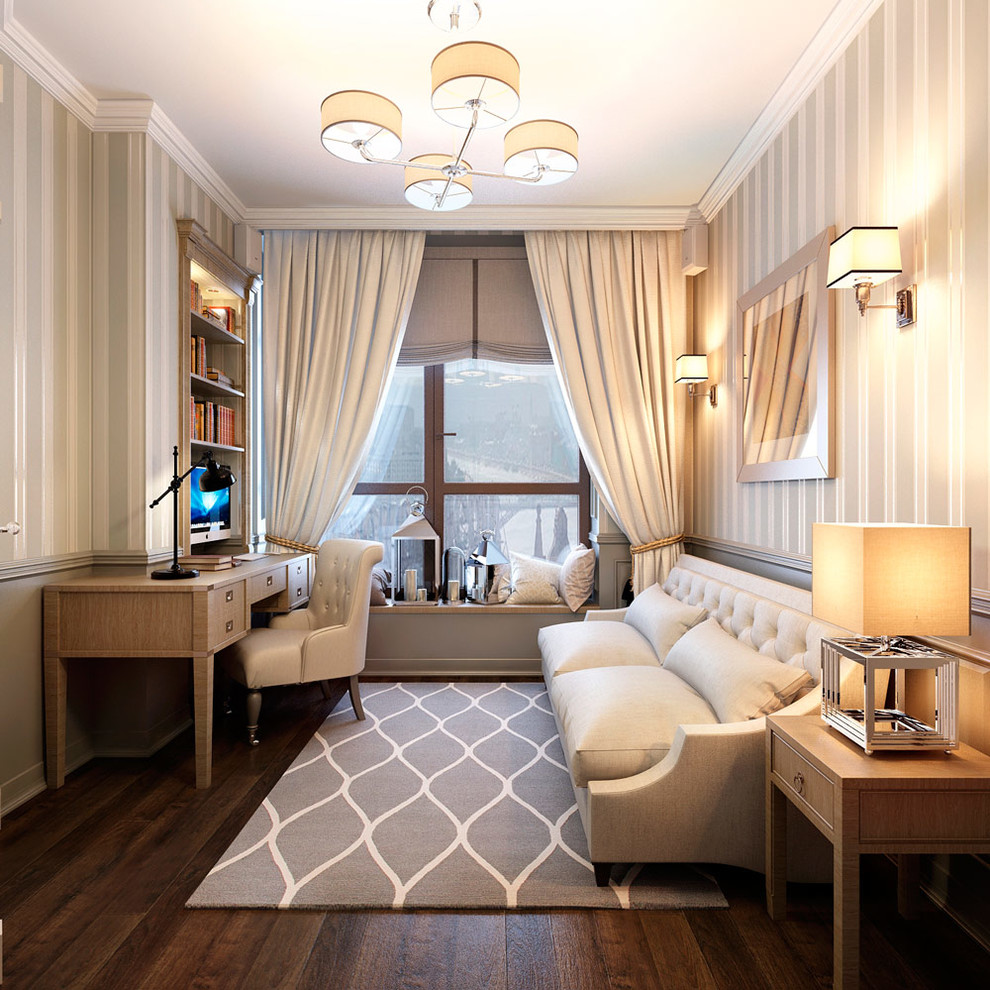 «Лёгкое обаяние буржуазии» дизайн-проект и декорирование квартиры