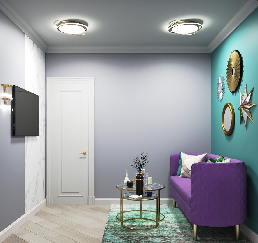 Гостиная в арт-деко