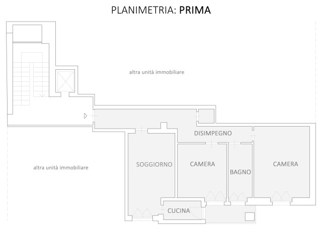 Planimetria: Prima floor-plan